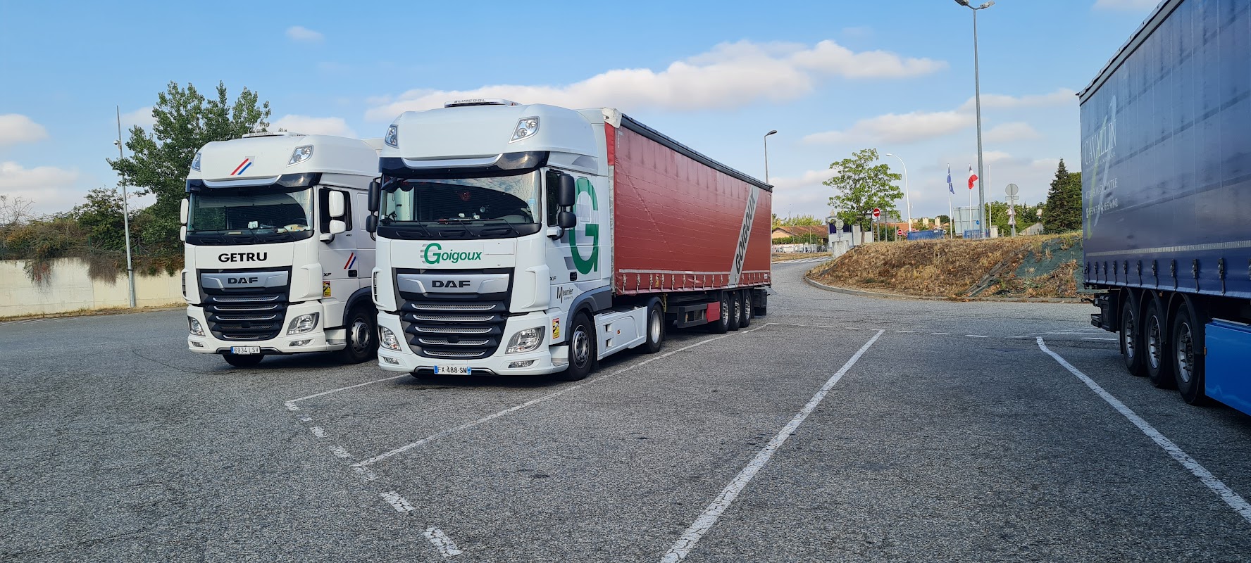 Camió de la flota Transports Meunier